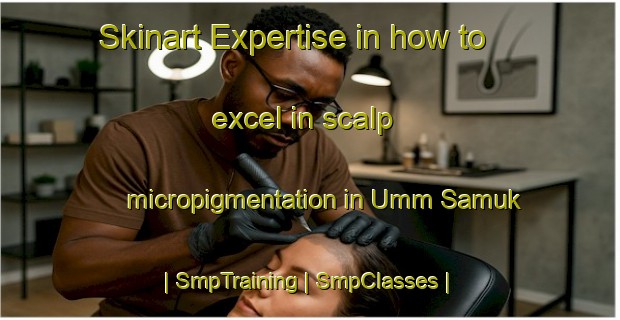 Skinart Expertise in how to excel in scalp micropigmentation in Umm Samuk | SmpTraining | SmpClasses | SkinartTraining-Syrian Arab Republic